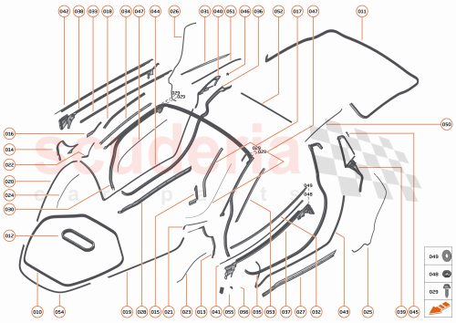 Part Diagram for McLaren 14AB318SP
