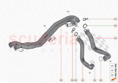 Part Diagram for McLaren 16FC490CP