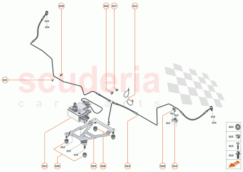 Part Diagram for McLaren 22BA291GP