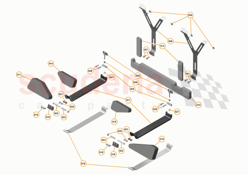 Part Diagram for McLaren 11K0077CP