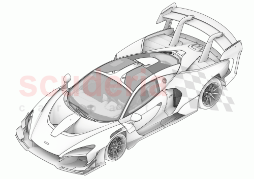 Part Diagram for McLaren 11GA056CP