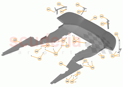 Part Diagram for McLaren 14A0341CP