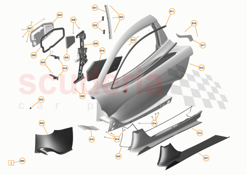Part Diagram for McLaren 00RA088