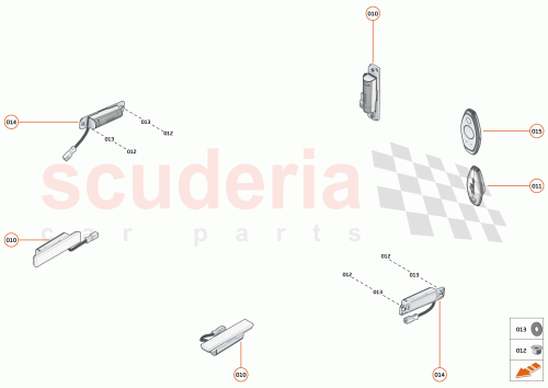 Part Diagram for McLaren 26MA078SP