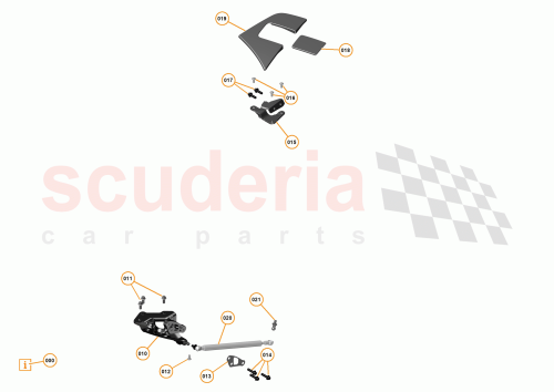 Part Diagram for McLaren 00RA483