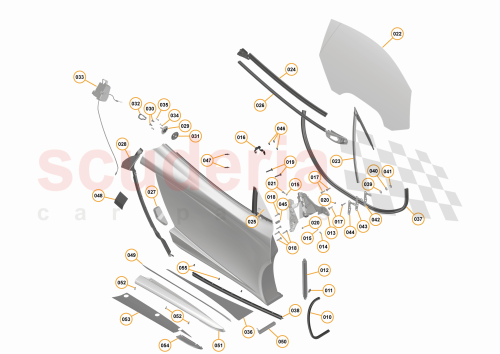Part Diagram for McLaren 11A6384RP