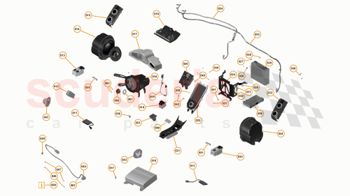 Part Diagram for McLaren 11M1288CP