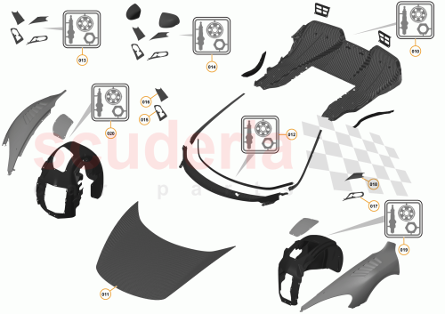 Part Diagram for McLaren 11AA034MP