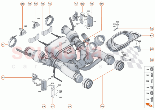 Part Diagram for McLaren 14HA053RP