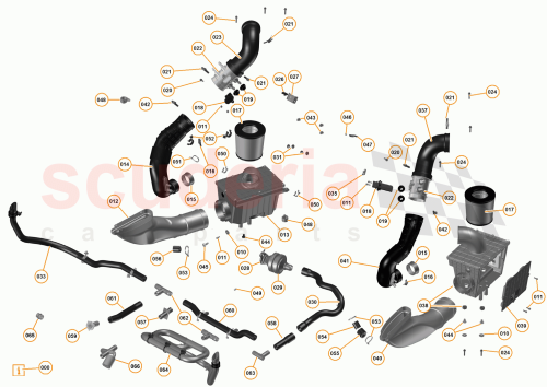 Part Diagram for McLaren 11F0856SP