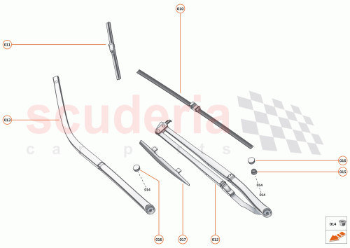 Part Diagram for McLaren 14AB233CP