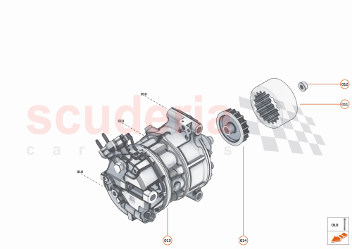 Part Diagram for McLaren 23FA401CP