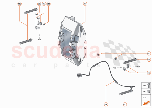 Part Diagram for McLaren 14CA136CP