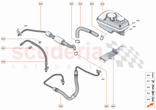 Part Diagram for McLaren 28DA015CP