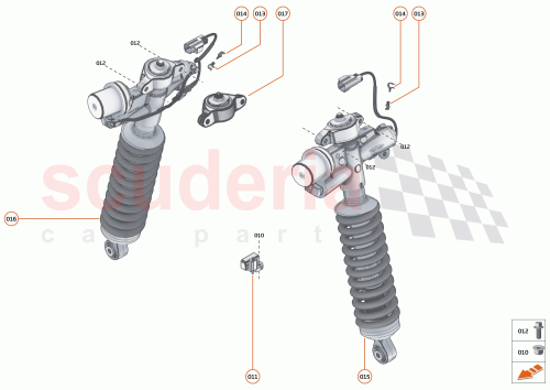 Part Diagram for McLaren 13BA422RP