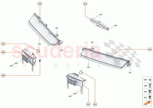 Part Diagram for McLaren 15AA463RP
