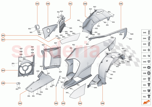 Part Diagram for McLaren 15AA089RP