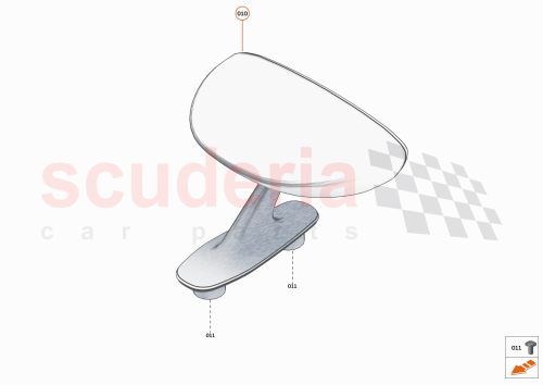 Part Diagram for McLaren 26NB426SP