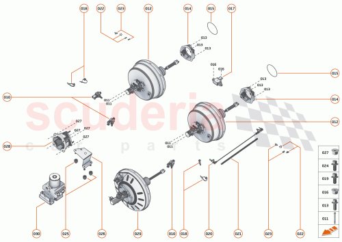 Part Diagram for McLaren 13C0182CP