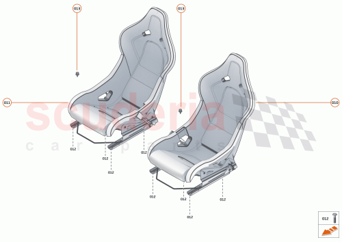 Part Diagram for McLaren 13NA351RP