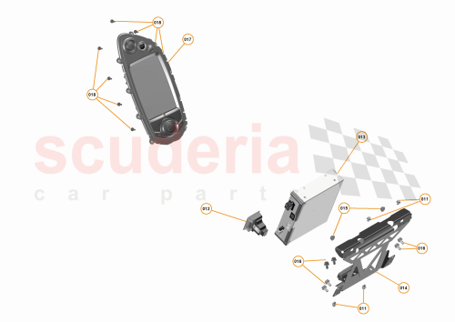 Part Diagram for McLaren 13MA211CP