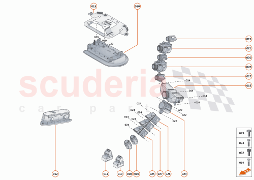 Part Diagram for McLaren 14MA281CP