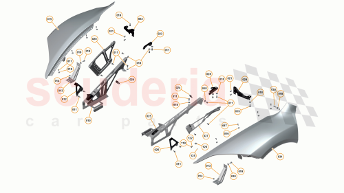 Part Diagram for McLaren 11A0821CP
