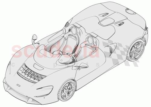Part Diagram for McLaren 13PA052CP