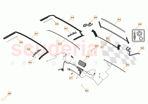 Part Diagram for McLaren 11A4011SP