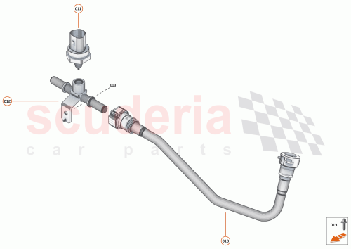 Part Diagram for McLaren 16KA045CP