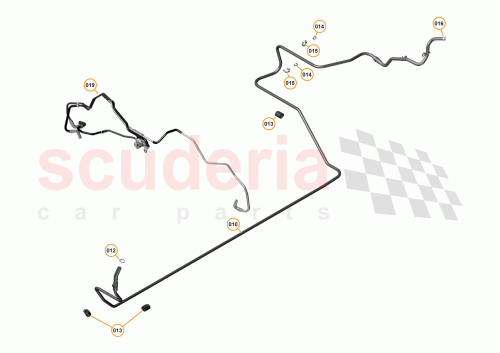 Part Diagram for McLaren 13FA008SP