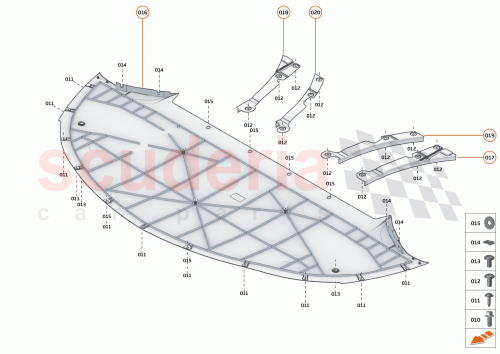 Part Diagram for McLaren 00RA409