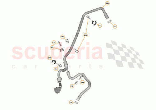 Part Diagram for McLaren 11F2784CP
