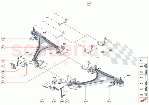 Part Diagram for McLaren 13BA490RP