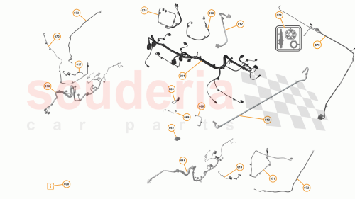 Part Diagram for McLaren 11M0614SP