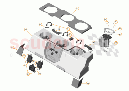 Part Diagram for McLaren 11K0064CP