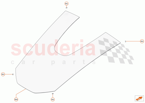 Part Diagram for McLaren 15AD377CP