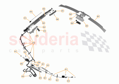 Part Diagram for McLaren 11M0506CP