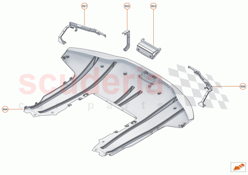 Part Diagram for McLaren 00RA492