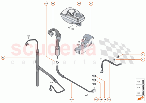 Part Diagram for McLaren 26DA015SP