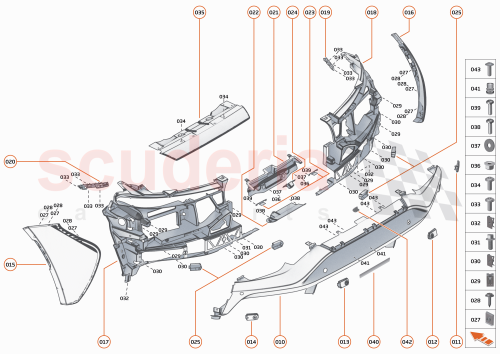 Part Diagram for McLaren 16AD762CP