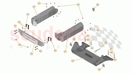 Part Diagram for McLaren 11A7194CP