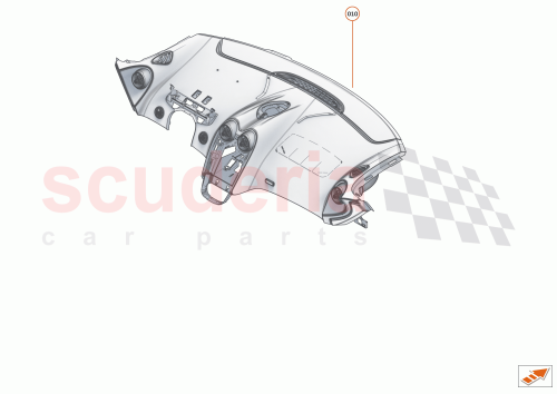 Part Diagram for McLaren 13NA528RP