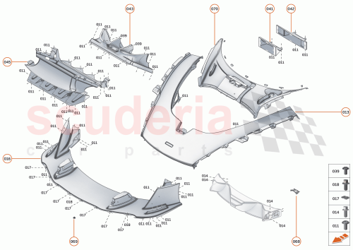 Part Diagram for McLaren 13A5805CP