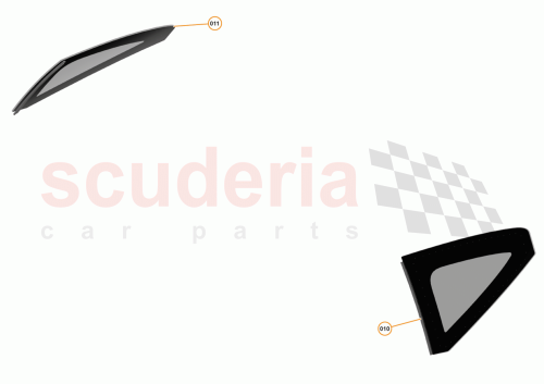 Part Diagram for McLaren 13A6462GP