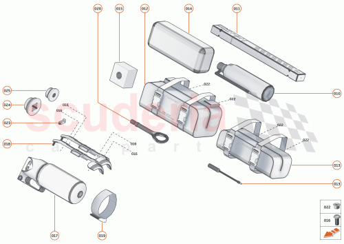 Part Diagram for McLaren 11Q0286CP