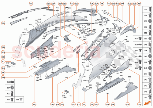 Part Diagram for McLaren 14A3890CP