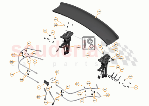 Part Diagram for McLaren 11A2285CP