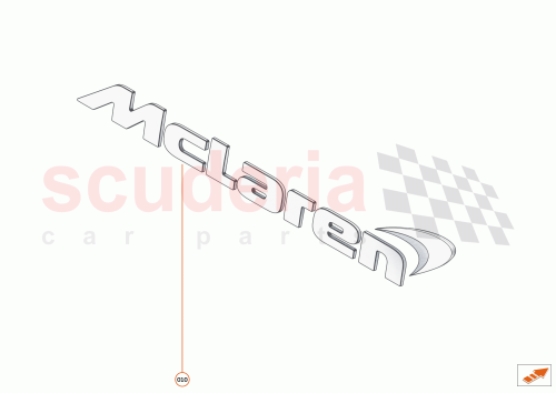 Part Diagram for McLaren 14AA909RP