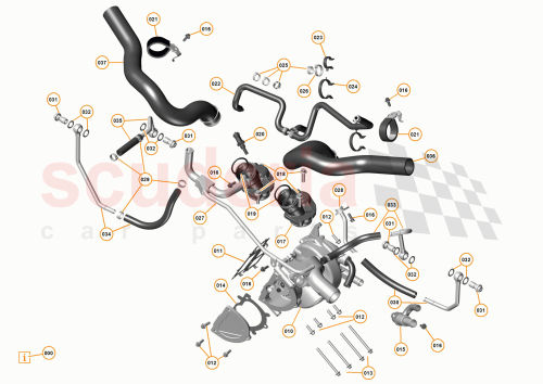 Part Diagram for McLaren 11FA039CP